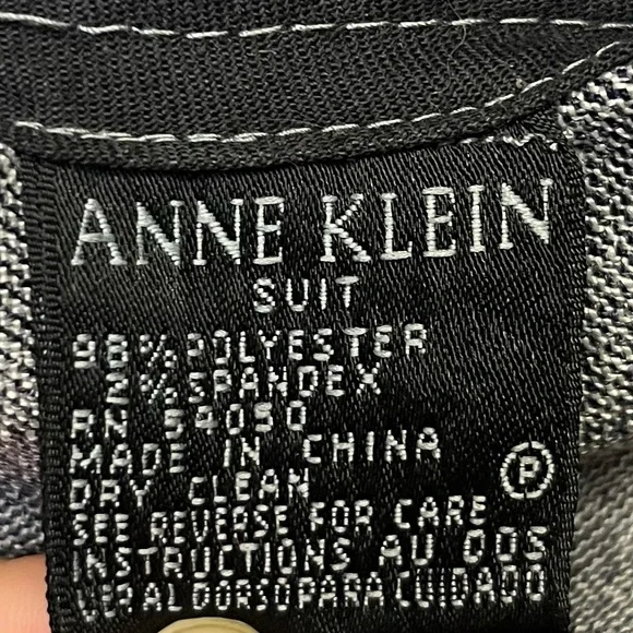 Pre-Loved Gray Slacks - Anne Klein Suit - Picture 7 of 7